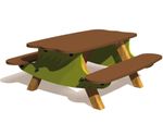 Play Table for children for playgrounds - J605