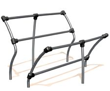 Outdoor furniture Sit & Lean Bars - J2825
