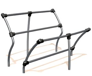 Outdoor furniture Sit & Lean Bars - J2825
