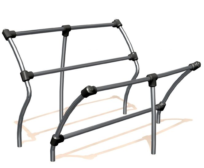 Outdoor furniture Sit & Lean Bars - J2825