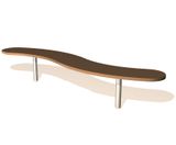 Winding Path J13 - wooden balance beam for playgrounds, ages 2 and up - on this page