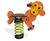 Polo The Monkey J843- orange HPL spring rocker for playgrounds ages 2+ 0