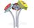 Sensory Flowers J3418 - outdoor musical play panel in durable HPL and steel 0