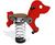 Doggy Springer J855 - red spring rocker for playgrounds 0