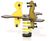 Chickies - Yellow Ducks Springer J846 - 3 seat HPL playground spring rocker 0