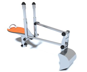 Sand Digger J5014 - stainless steel playground excavator for sand play