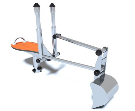 Sand Digger J5014 - stainless steel playground excavator for sand play