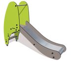 Mini Slide J1012 - stainless steel toddler slide for playgrounds