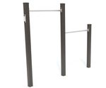 Senior Horizontal Bars JPS19-S-M - outdoor steel pull-up bars for adults