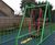 Wheelchair swing with safety barrier and gate (7000181) 3