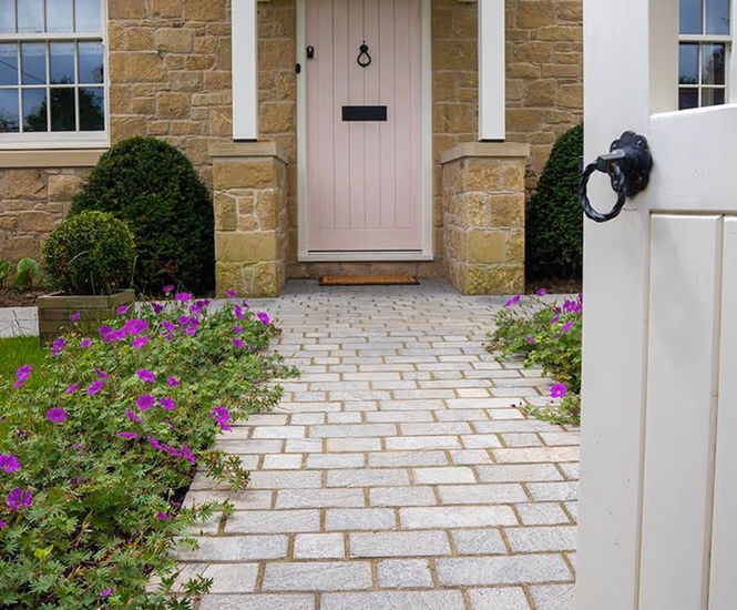 Rainham Hall - National Trust limestone flagstones