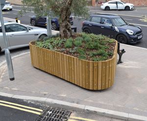 Kegworth Public Realm Scheme, Swithland Planters
