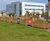 Grenadier barrier planters for Loughborough University Cafe patio 0