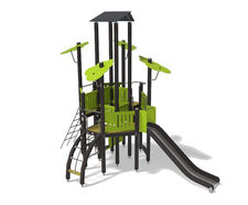 Octagon Tower themed multi play activity tower