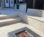 Ashbourne Beige -  porcelain garden paving tiles