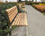 Fuchsia Bench with backrest  2