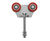 Series 450 sliding door hardware (450kg max weight) 7