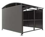 DM1 Shelter, Galvanised with Mesh Doors
