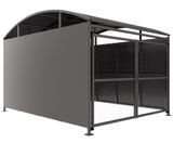 YM1 Galvanised, with Mesh Doors - on this page