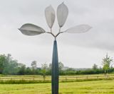 Magnolia Leaf nature-themed kinetic sculpture - on this page