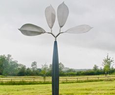 Magnolia Leaf nature-themed kinetic sculpture