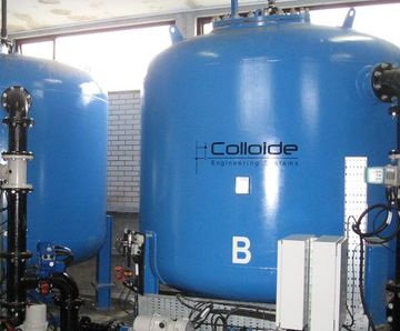 Customised pressure filtration systems for water treatment plant