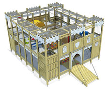 Castle indoor play unit
