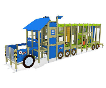 Semi-Trailer indoor play unit