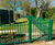 Anti Trap Bow Top manual play area gate 2