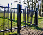 Anti Trap Bow Top manual play area gate
