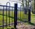 Anti Trap Bow Top manual play area gate 0