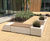 Aris concrete benches and planter system 0