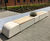 Aris concrete benches and planter system 6