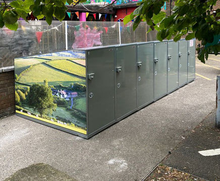 Warrior - Sold Secure Diamond-rated bike hangar
