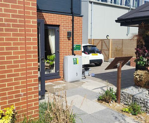 Smart rainwater recycling system for residential properties