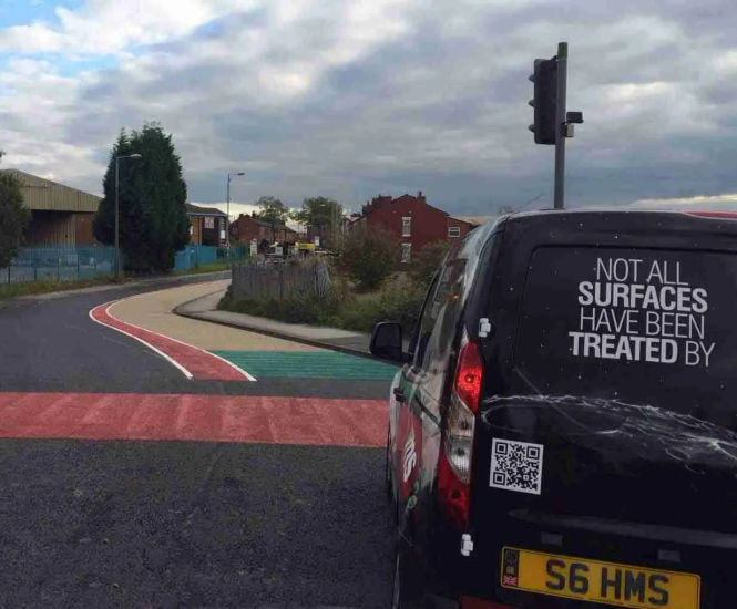 Hot-Applied BBA HAPAS-Approved High Friction Anti-Skid Surfacing