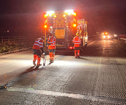 Road Surface Repairs - Reflective Crack Treatments