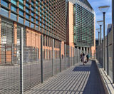 Perimeter fencing for the Francis Crick Institute, London - on this page