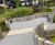 Porous resin bound surfacing for luxury apartment complex 2