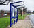 Flight - modular metal bus stop shelter 7