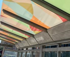 Transit station shelters - Columbia Pike, Arlington County