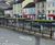 Bus passenger covered walkway with wildflower green roof  0