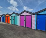 Colourful public toilets brighten busy seaside esplanade - on this page