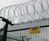 Barbed tape and wire wall / fence / gate topping - on this page