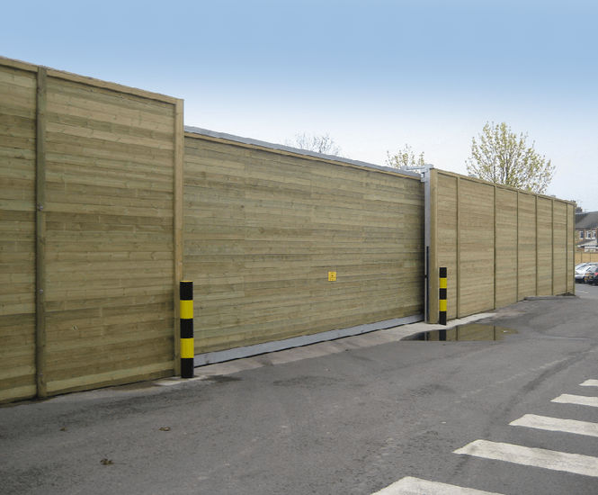 Jakoustic® sliding gate