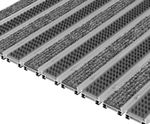 TOP CLEAN TREND 12mm ribbed carpet with cassette brush