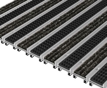 TOP CLEAN TREND 17mm ribbed carpet with cassette brush 