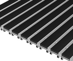 TOP CLEAN TREND 17mm outdoor grooved rubber matting 
