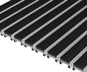TOP CLEAN TREND 17mm outdoor grooved rubber matting 
