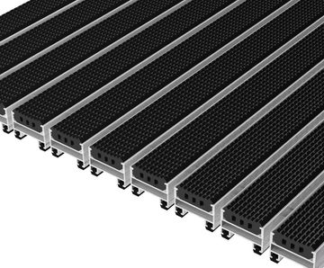 TOP CLEAN TREND 22mm outdoor grooved rubber matting 